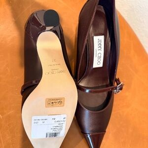 JIMMY CHOO Aren 65 leather pumps